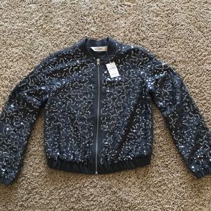 Abercrombie kids zip up fashion jacket